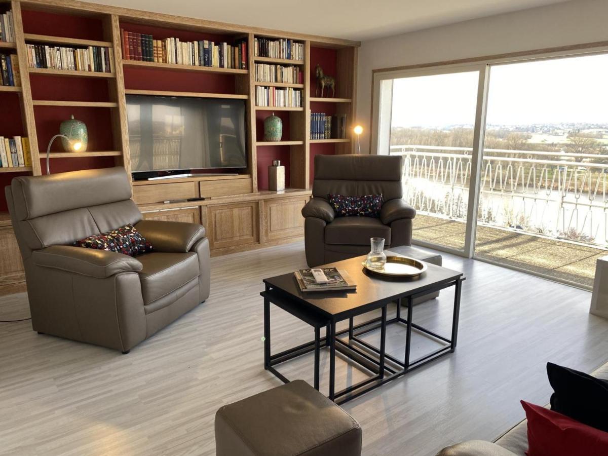 Appartement Panoramique Au Centre De Moulins Avec Terrasse, 2 Chambres, Et Equipements Modernes - Fr-1-489-412 Exterior photo